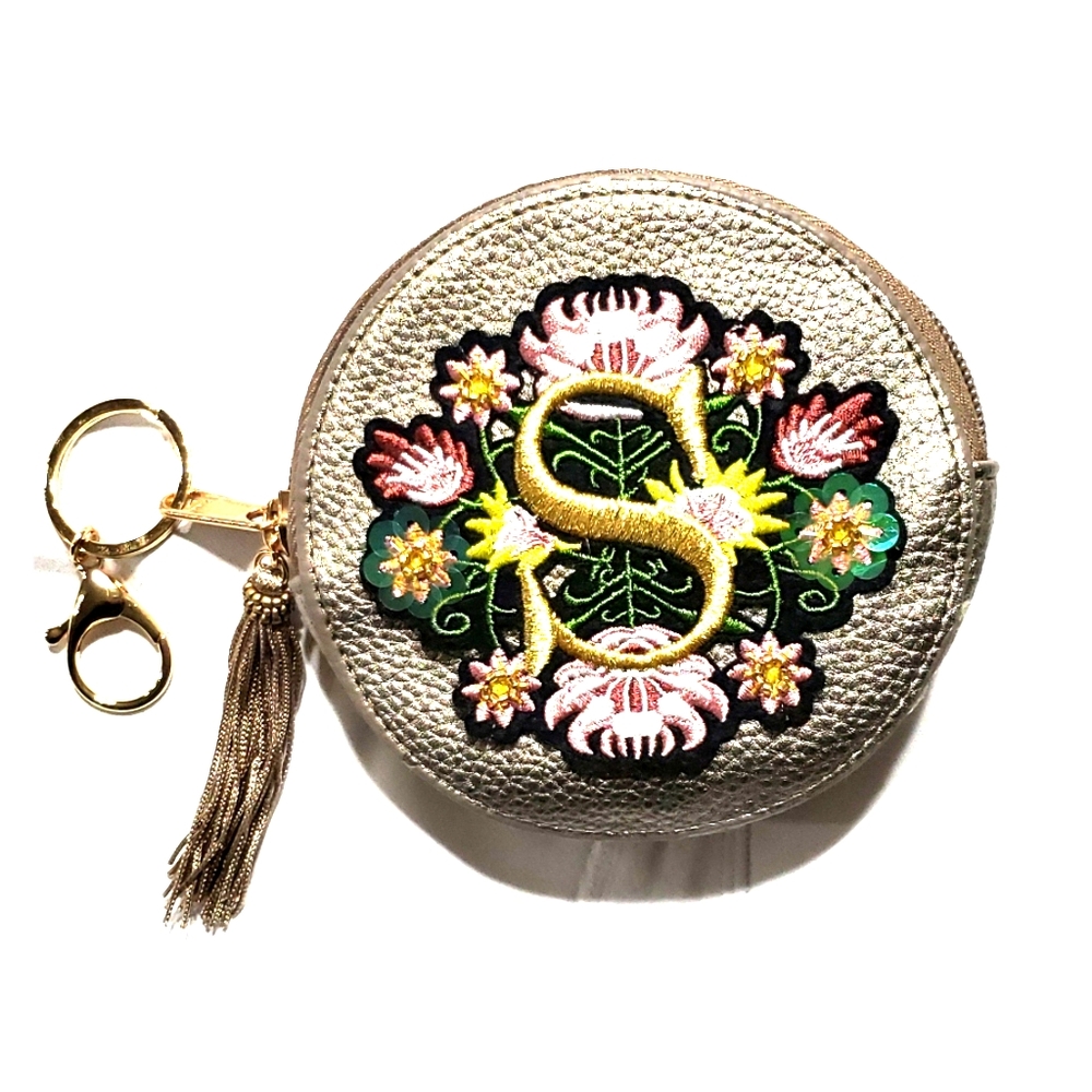 Coin purse keychain wallet wristlet  New